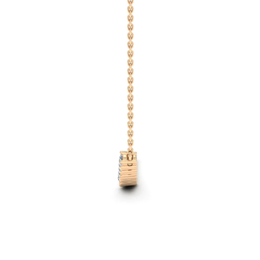 0.82 d.e.w cts Anadriel Moissanite Necklace