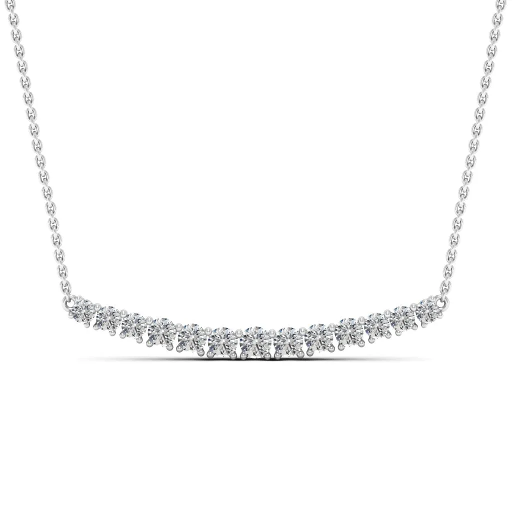 0.82 d.e.w cts Anadriel Moissanite Necklace
