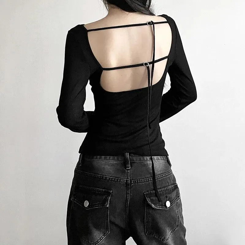 Amanda Backless T-Shirt