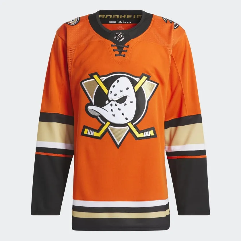 Authentic Orange Ducks Jersey