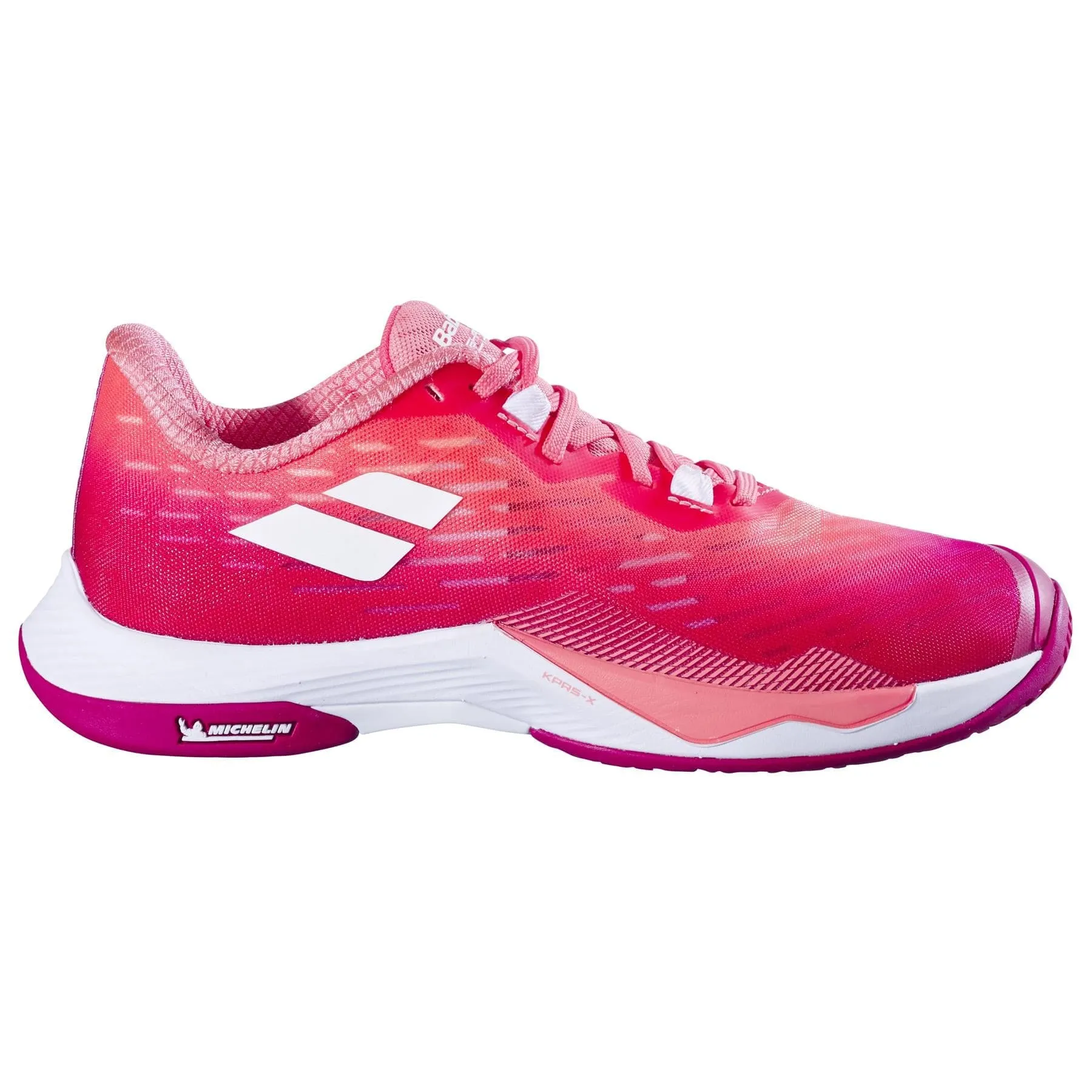 Babolat Shadow Tour 5 Womens Badminton Shoes - Raspberry