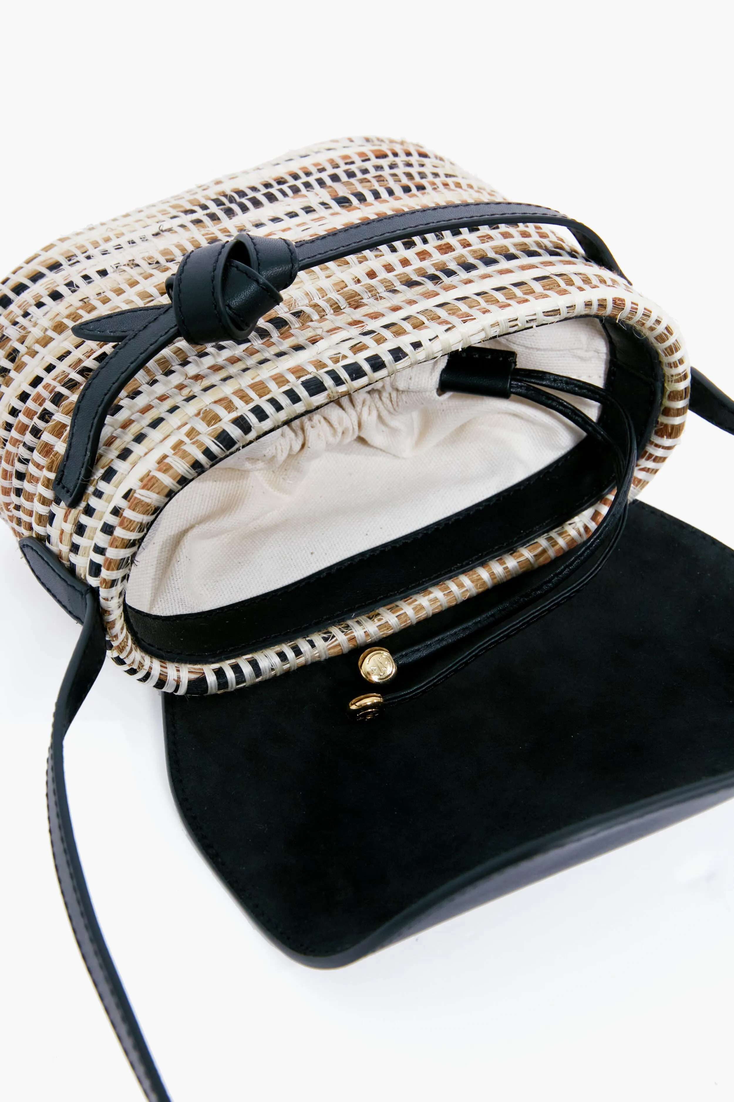 Black Melange Crossbody