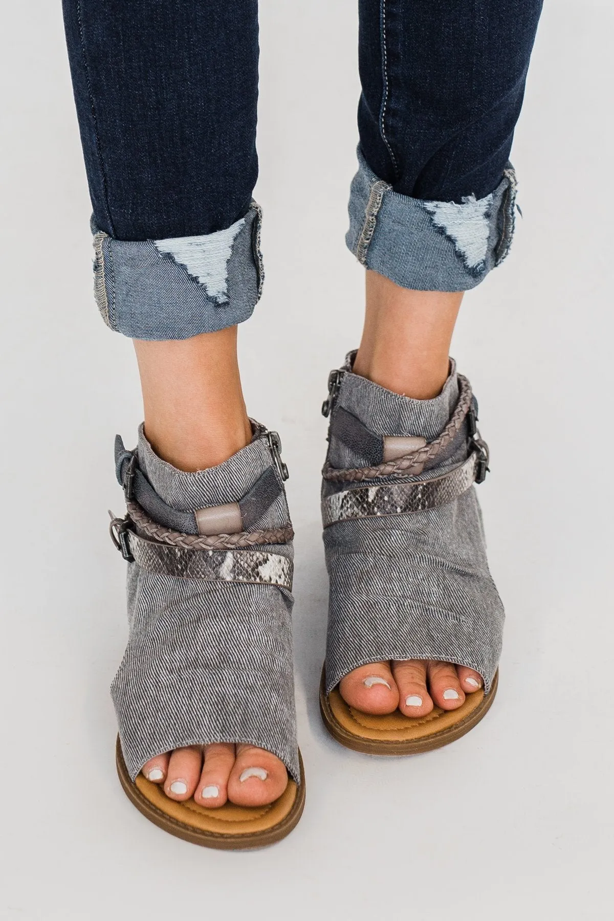 Blowfish Babie Sandals- Smokey Grey