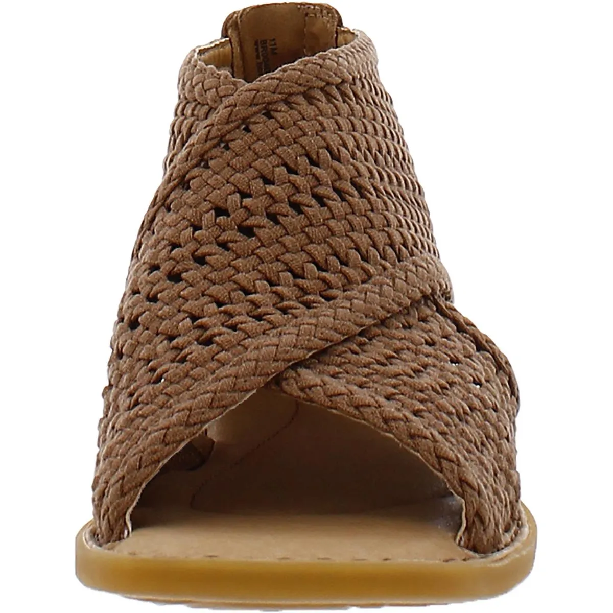 Born Womens Iwa Mac Woven Criss-Cross Gladiator Sandals
