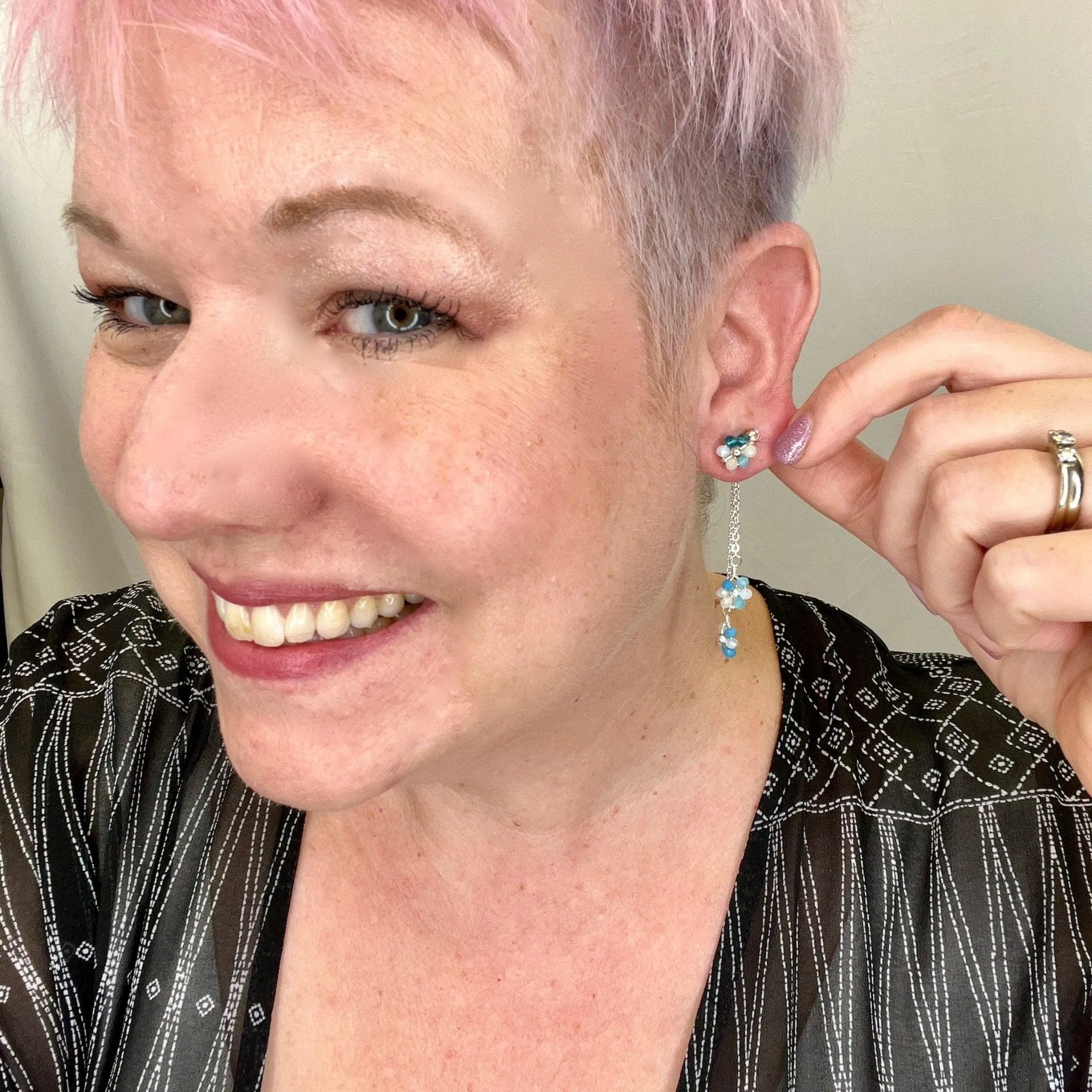 Bouquet earrings