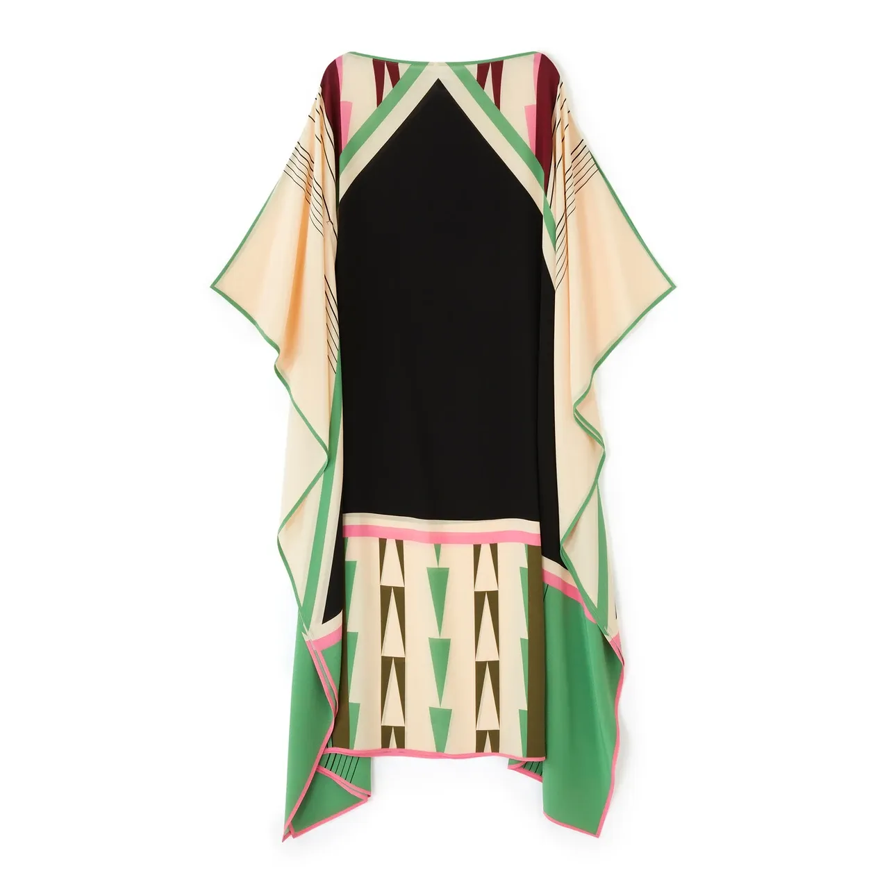 Breezy Silk Kaftan Dress