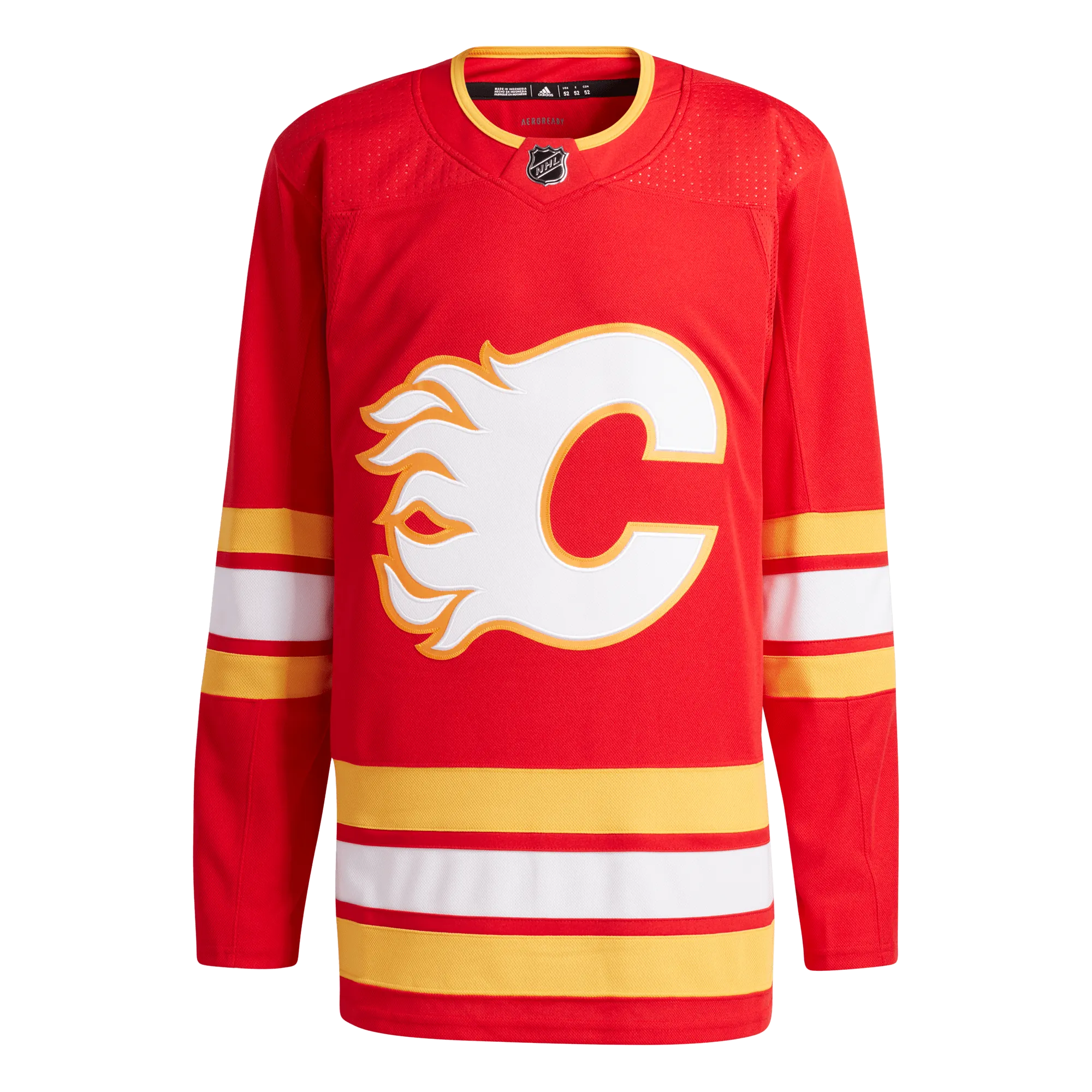 Calgary Flames Home Adidas Authentic Senior Jersey