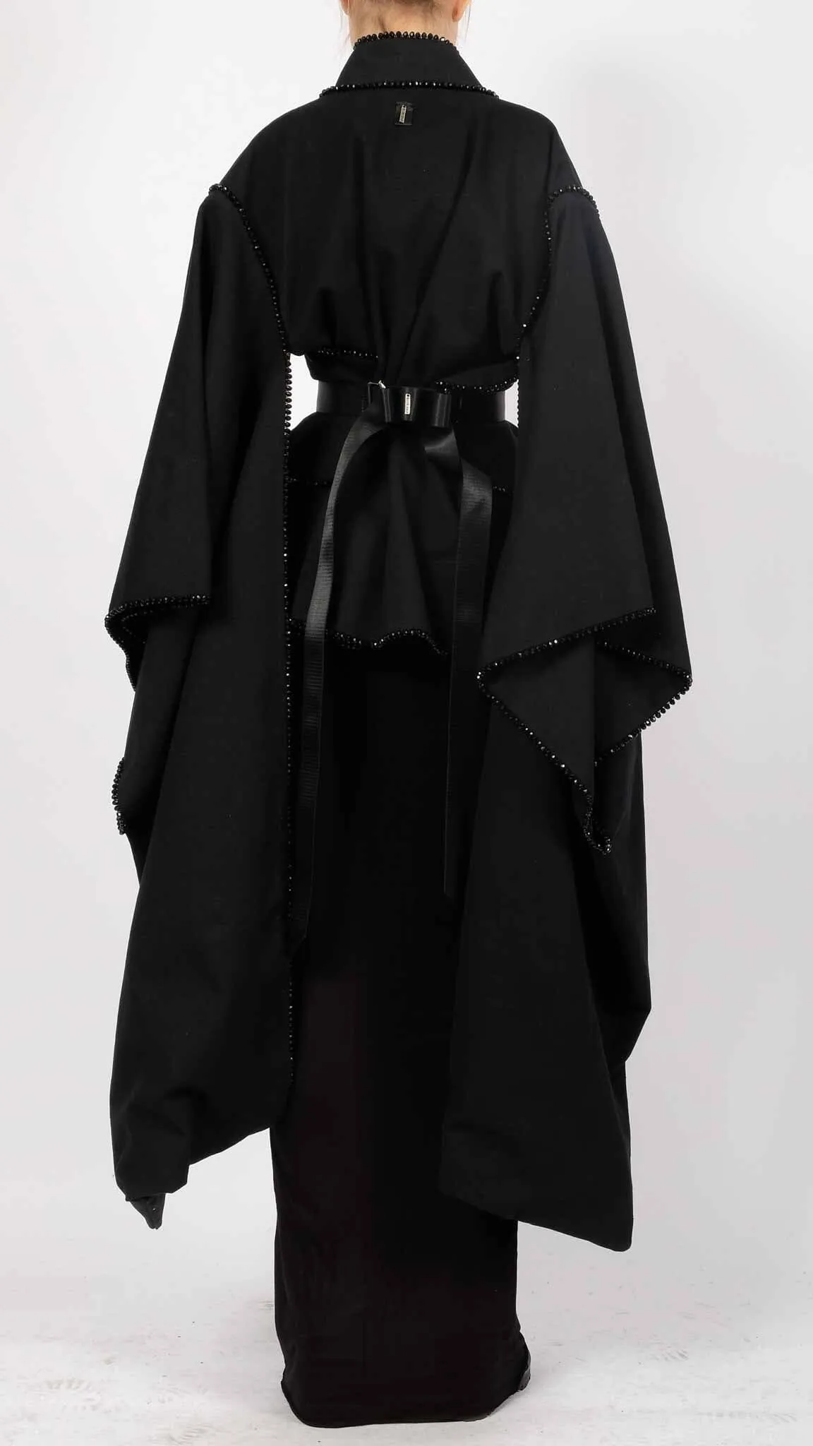 Canvas Kimono with Stones