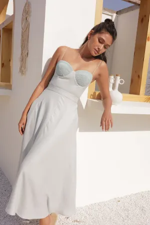 Capri Dress (Soft Blue)