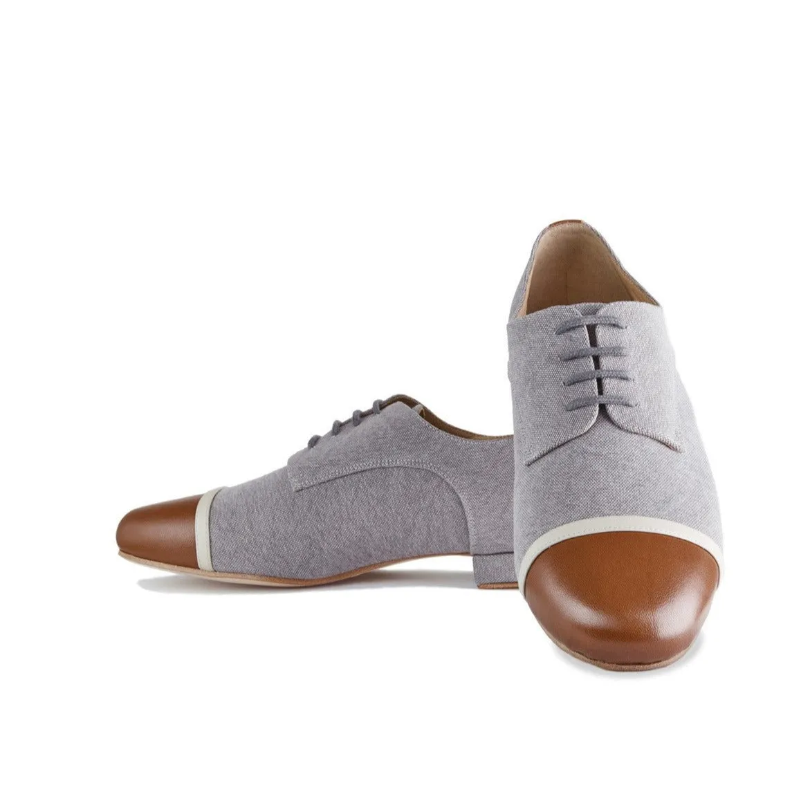 Danny / Dove Grey & Brown - FINAL SALE (Size 40)
