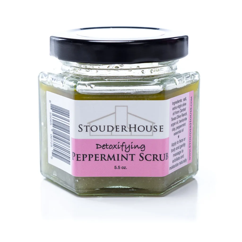 Detoxifying Peppermint Scrub