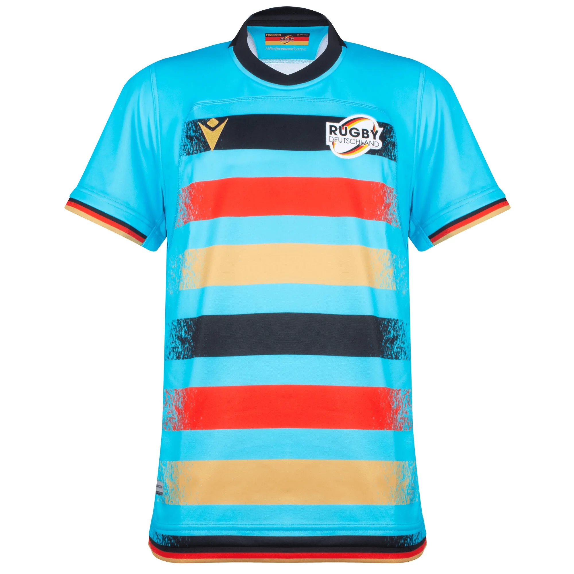 Deutschland Rugby 7s Away Jersey by Macron