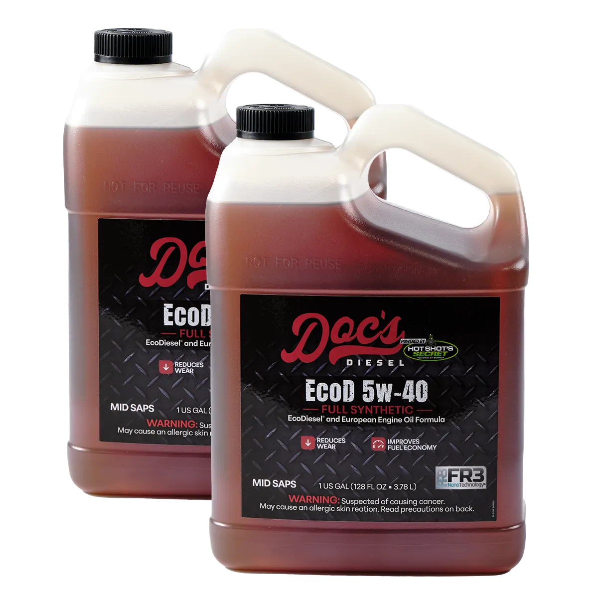 Doc's Jeep Wrangler/Gladiator 3.0L   Dodge RAM 1500 3.0L EcoDiesel 5W-40 Full Synthetic Oil Change Kit 2020-2025