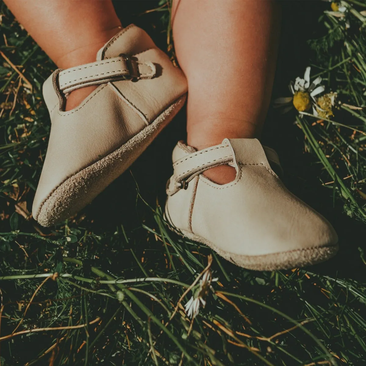 Elia - Cream Leather