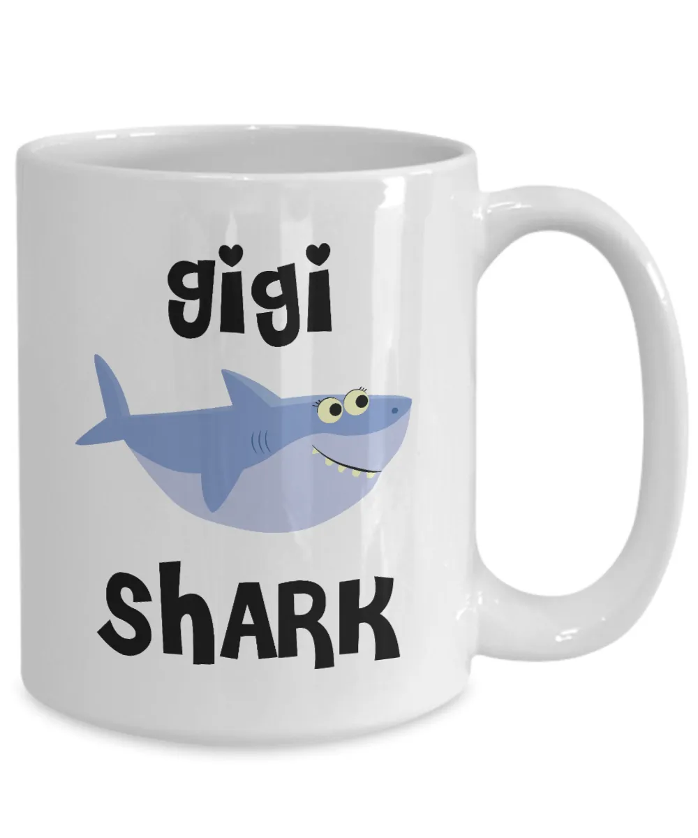 Gigi Shark Mug Do Do Do Coffee Cup Gigi Birthday Gift Idea Gifts for Gigis