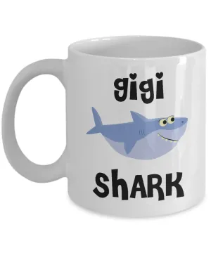 Gigi Shark Mug Do Do Do Coffee Cup Gigi Birthday Gift Idea Gifts for Gigis