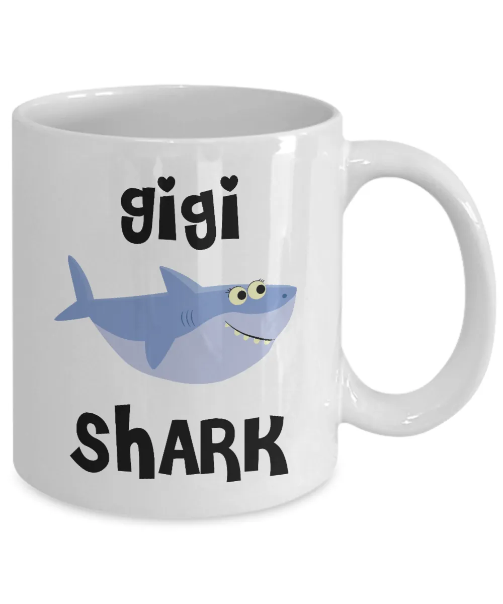 Gigi Shark Mug Do Do Do Coffee Cup Gigi Birthday Gift Idea Gifts for Gigis