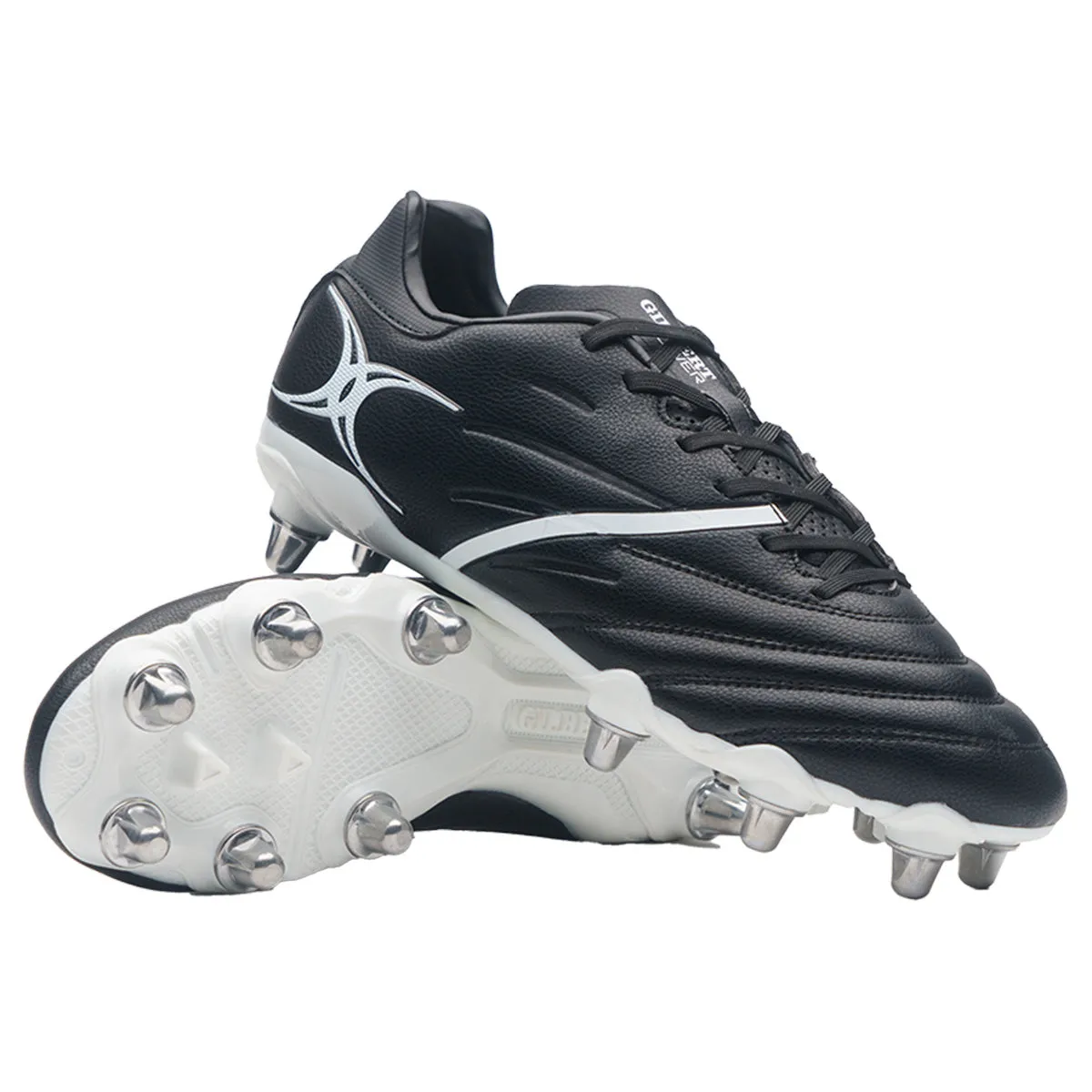 Gilbert Sidestep X20 Power Low 8 Stud Junior Rugby Boots