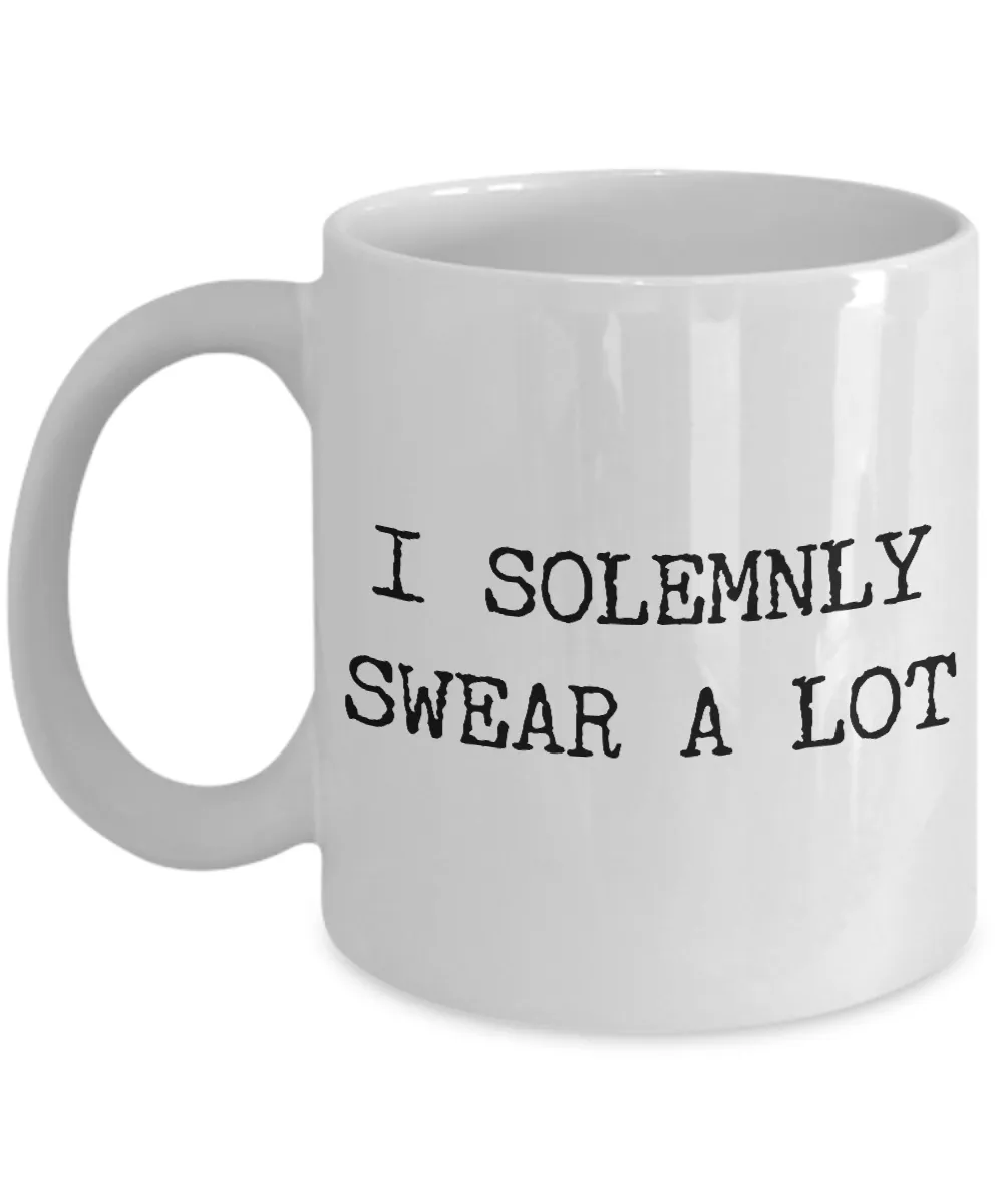 I Solemnly Swear a Lot Mug Ceramic Coffee Cup
