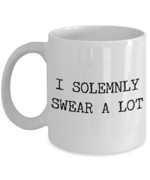 I Solemnly Swear a Lot Mug Ceramic Coffee Cup