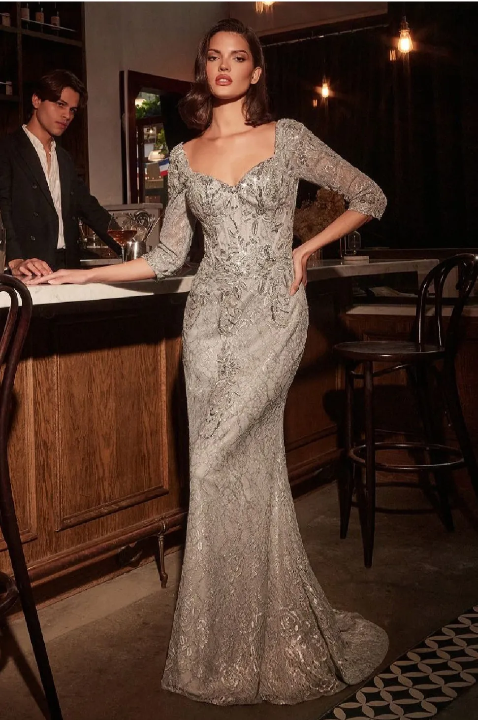 LaDivine by Cinderella Divine Evening Gown CD749