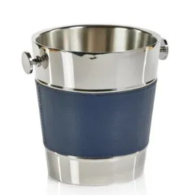 Laguna Nickel & Leather Wine Cooler