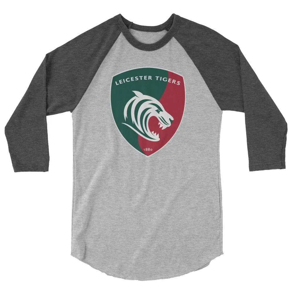 Leicester Tigers 3/4 Sleeve Raglan Shirt