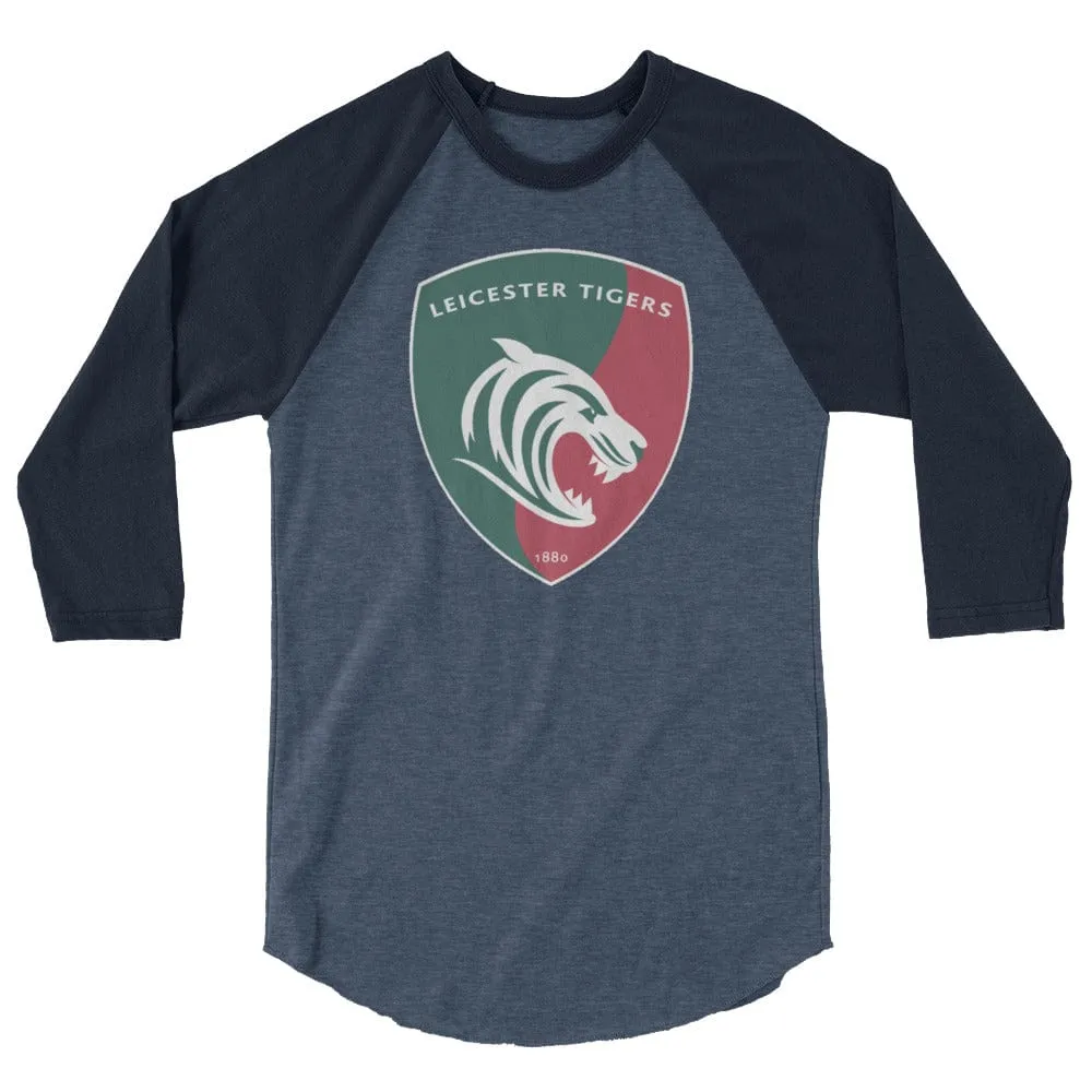 Leicester Tigers 3/4 Sleeve Raglan Shirt