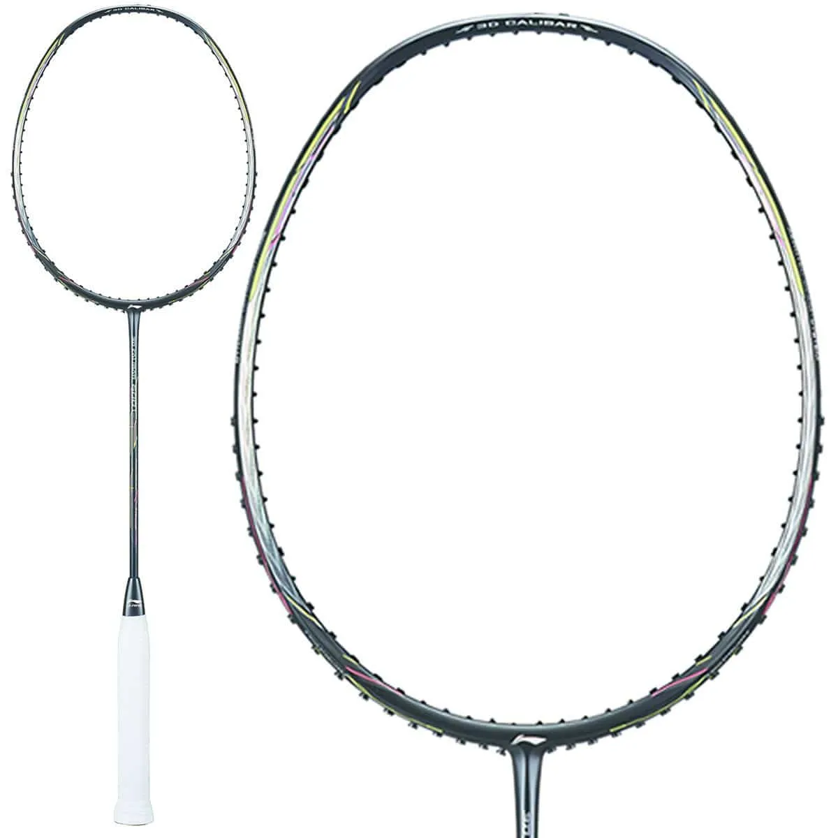 Li-Ning 3D Calibar 600 Instinct Badminton Racket - Black