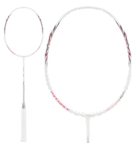 Li-Ning Axforce Big Bang 4U Badminton Racket - White / Silver