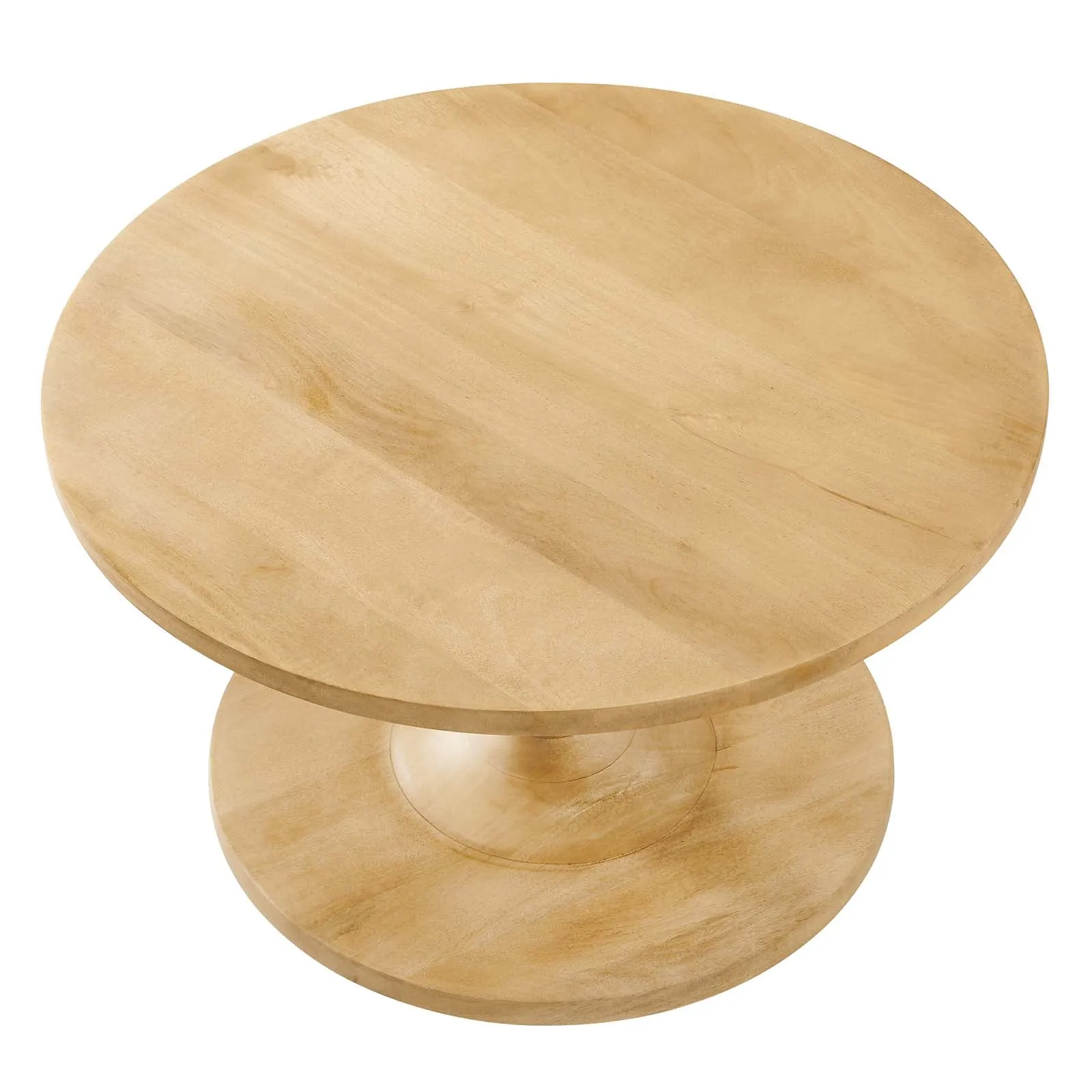 LINA ROUND WOOD COFFEE TABLE