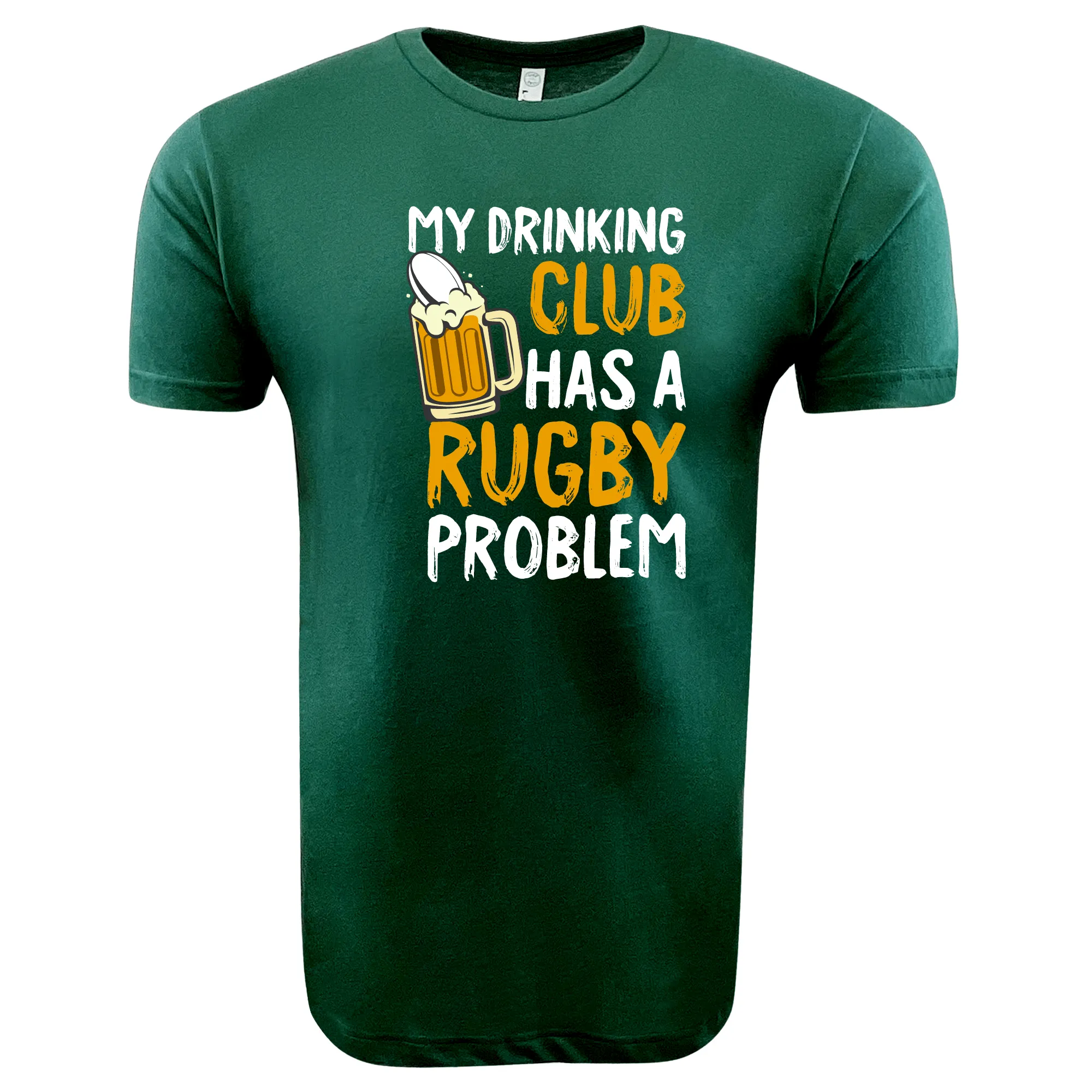 My Drinking Club Has A Rugby Problem Supersoft Tee - 99 Collection
