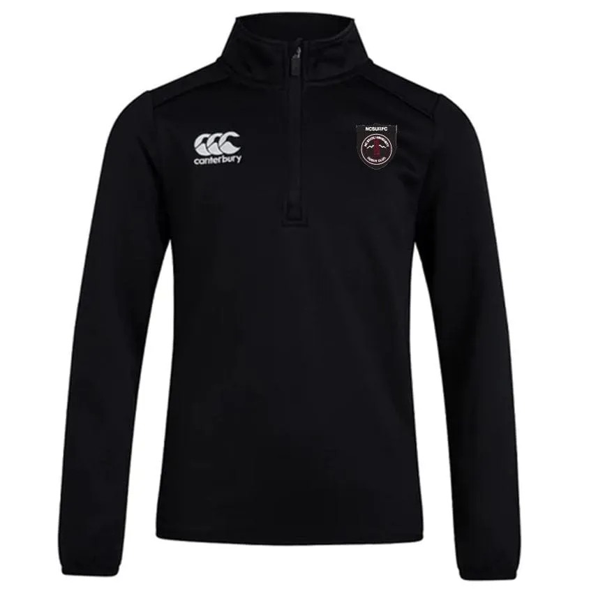 NC State RFC Club 1/4 Zip Mid Layer Training Top by Canterbury