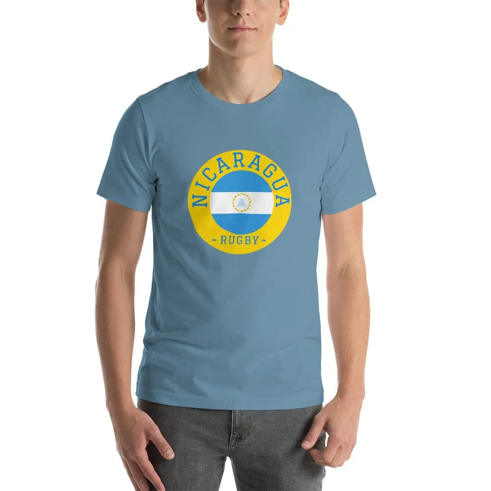 Nicaragua Rugby Cotton T-Shirt