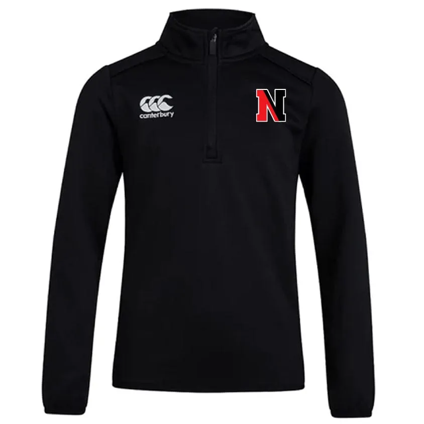 Northeastern University Rowing Club 1/4 Zip Mid Layer Training Top by Canterbury
