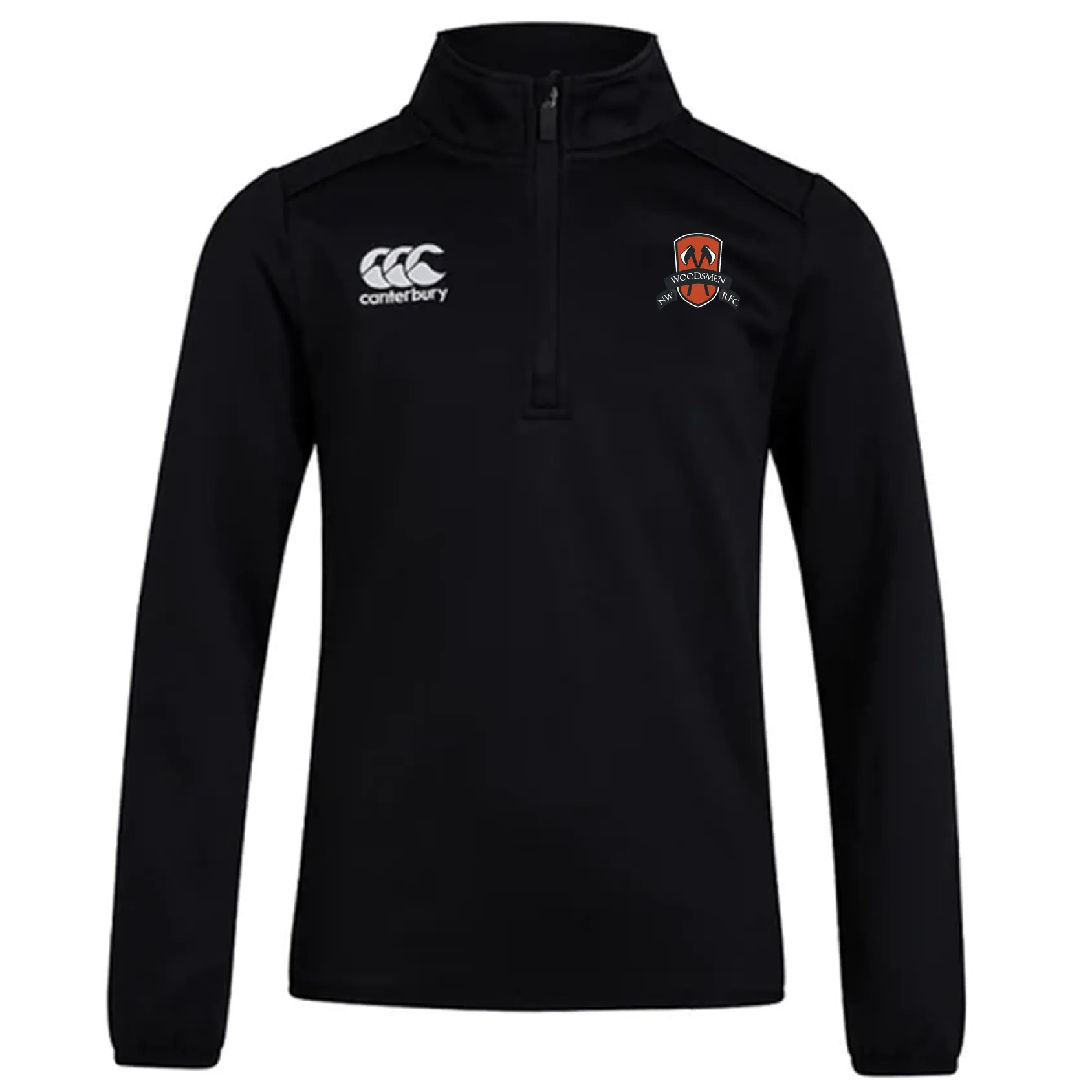 Northwest Woodsmen RFC Club 1/4 Zip Mid Layer Training Top by Canterbury