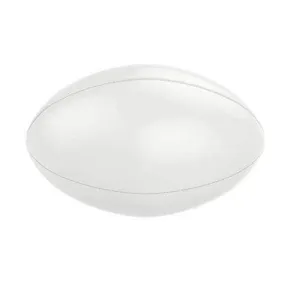 Plain White Rugby Ball - Size 5