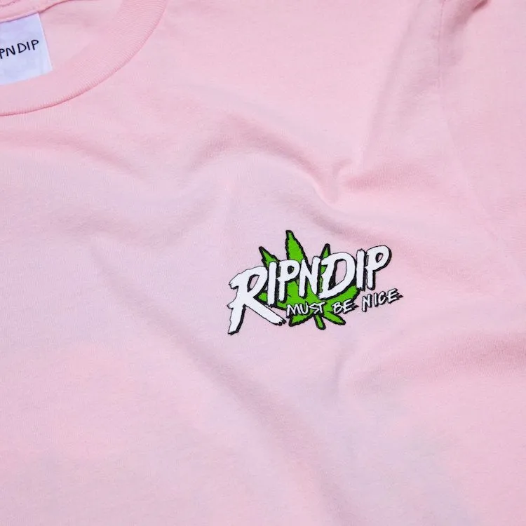 RIPNDIP Chaka Bar T-Shirt Light Pink
