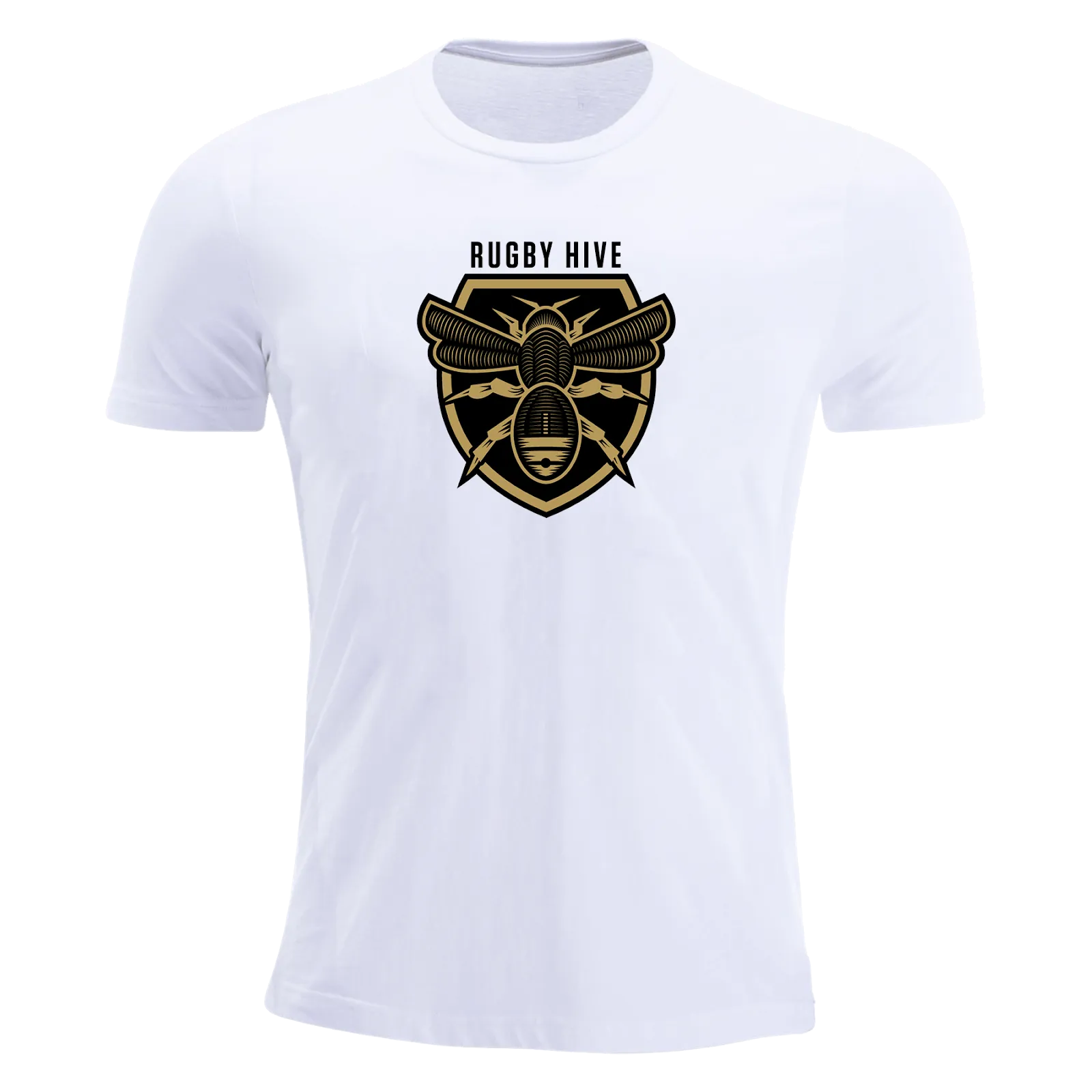 Rugby Hive White Premiership T-Shirt