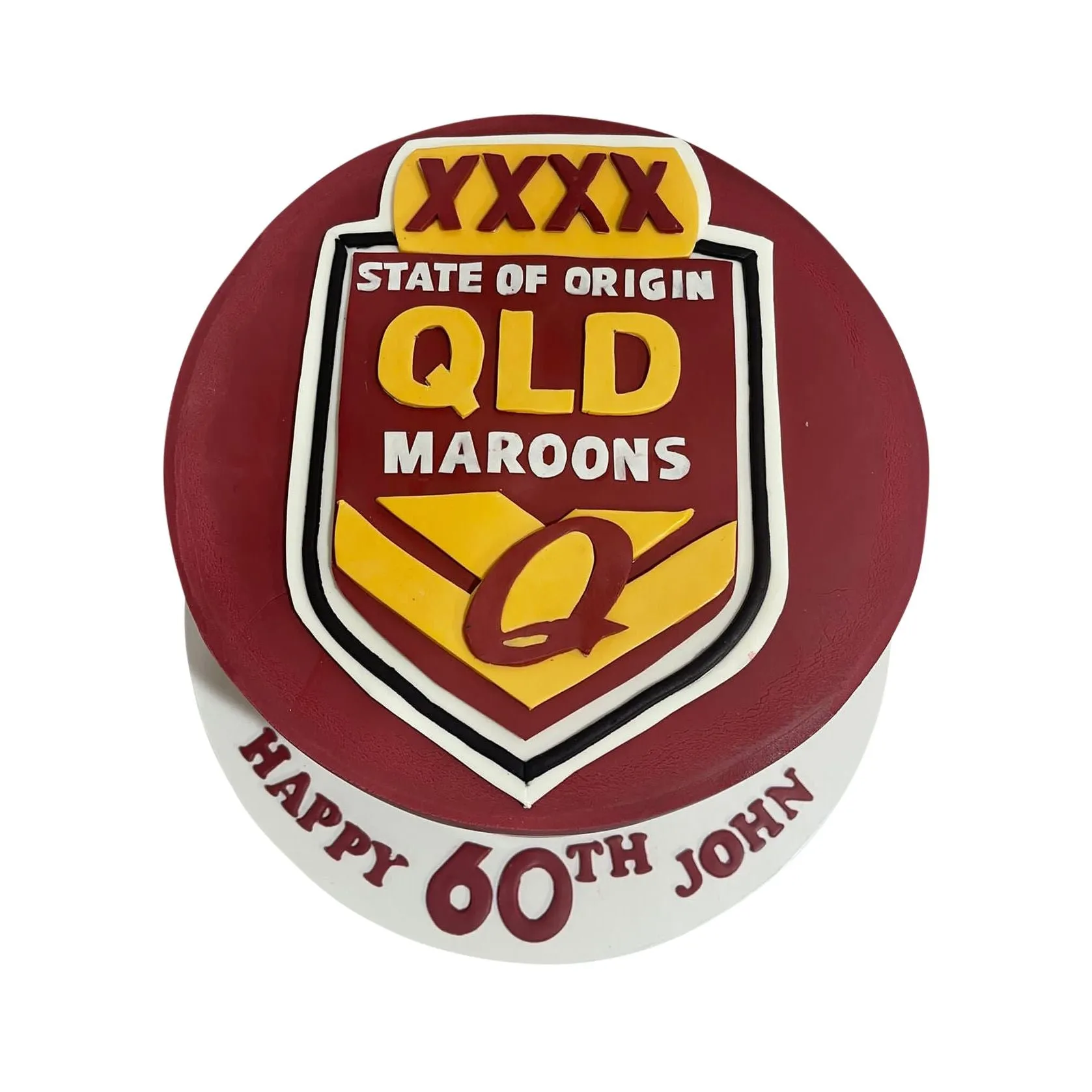 Rugby League Themed Cake