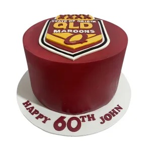 Rugby League Themed Cake