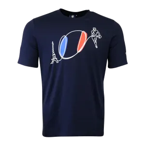 Rugby World Cup 23 France Cotton T-shirt by Macron