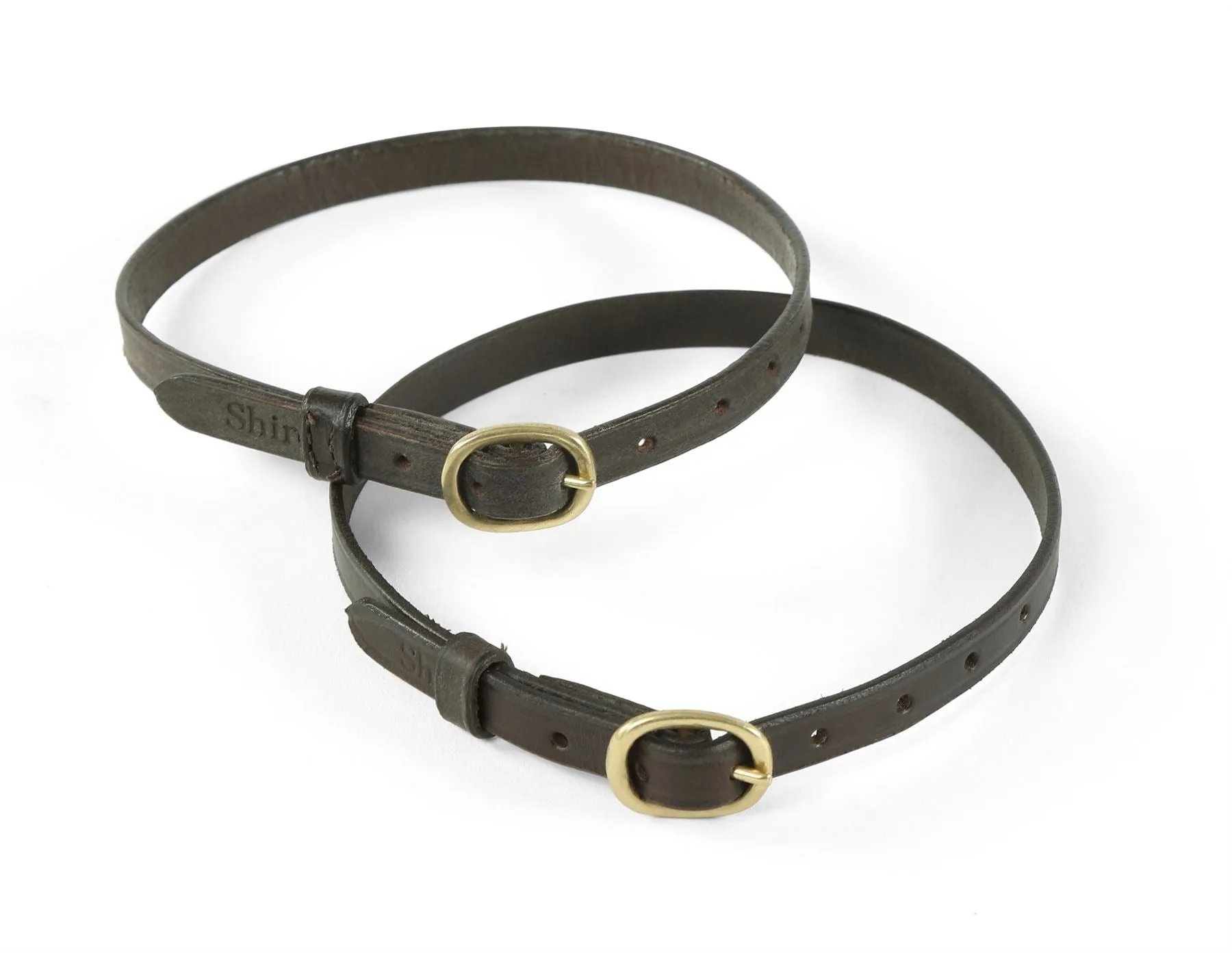 Shires Blenheim Leather Spur Straps