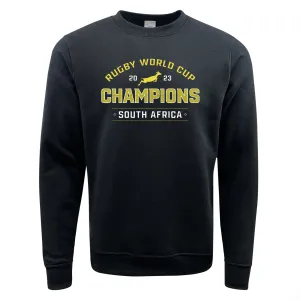 South Africa RWC 23 Champions Crewneck Fleece Sweatshirt