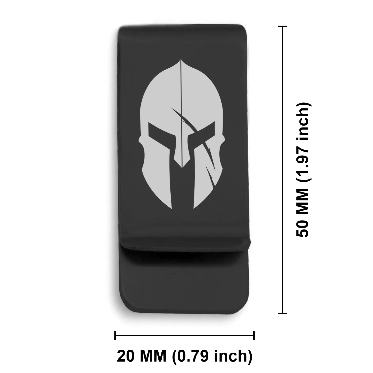 Stainless Steel Gladiator Warrior Champion Classic Slim Money Clip