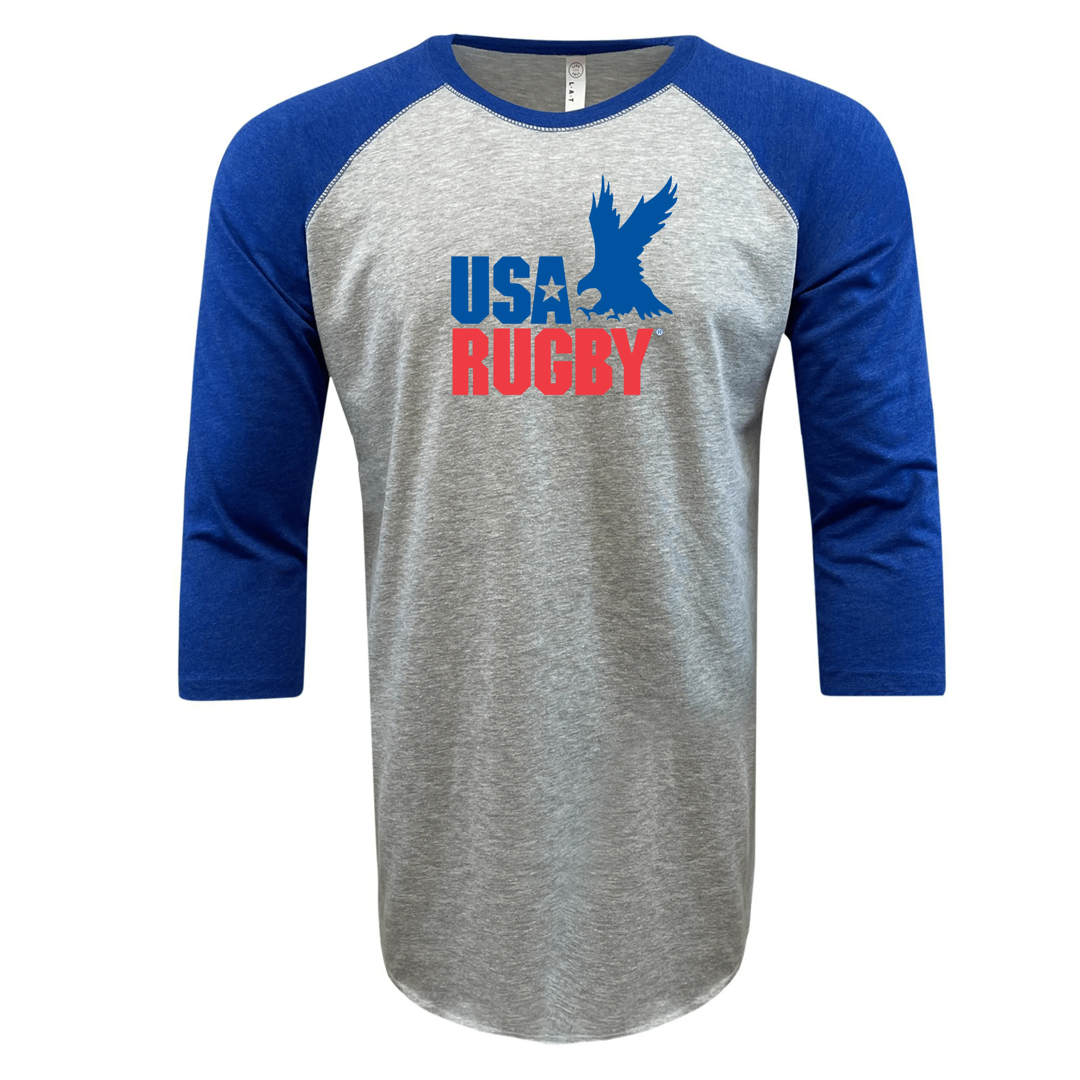 USA Rugby Throwback Baseball 3/4 Sleeve T-shirt