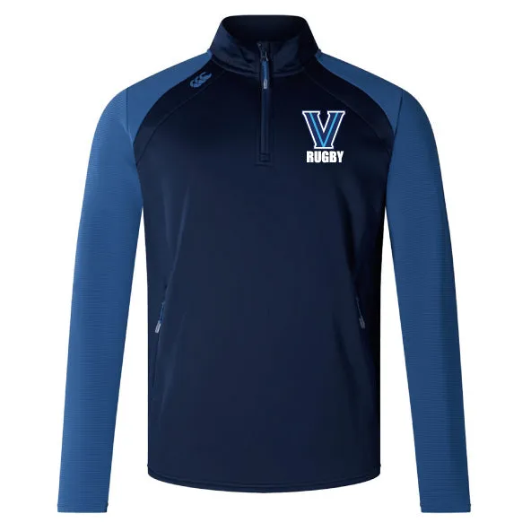 Villanova Rugby Club 1/4 Zip Mid Layer Training Top by Canterbury