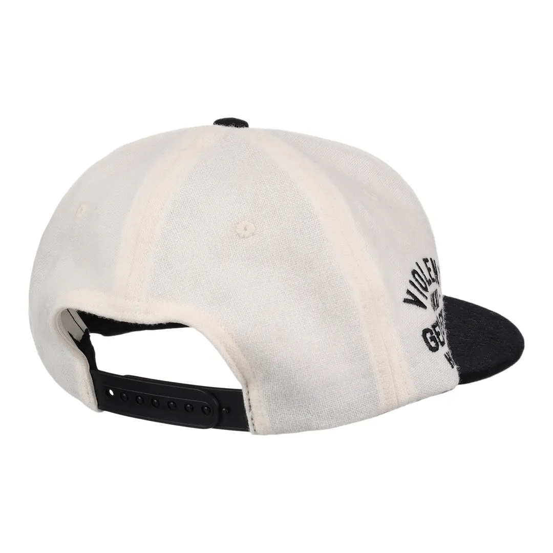 Violent Gentlemen x EFF Collection Wool Ballcap - White