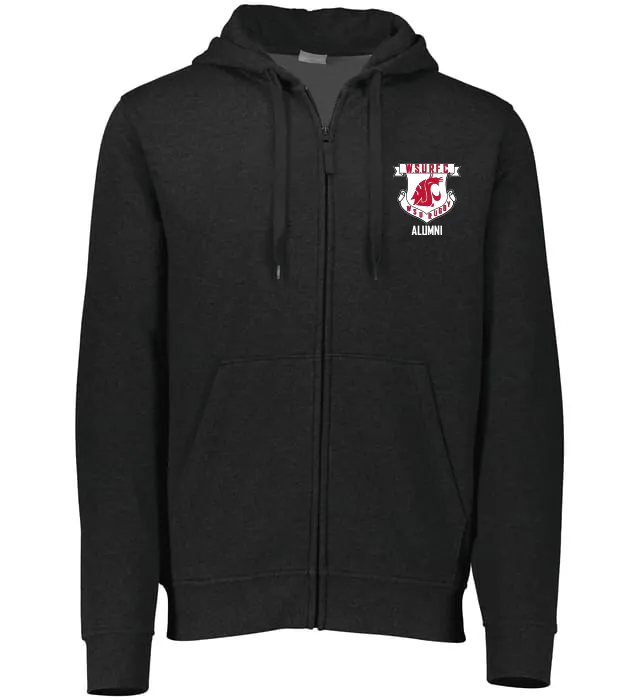Washington State Rugby Alumni Fleece Full Zip Hoodie