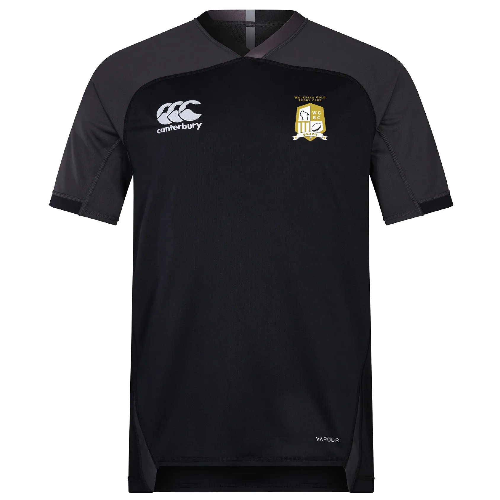 Waukesha Gold Rugby Vapodri Evader Jersey by Canterbury